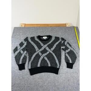 Vintage Expressions Sweater Men M Grandpa Classic 90s
